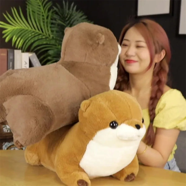 Adorable Otter Plush Pillow