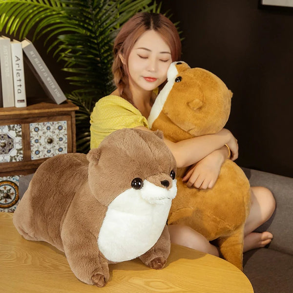 Adorable Otter Plush Pillow