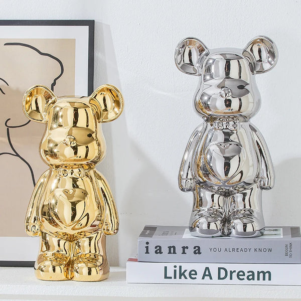 Stylish Ceramic Bear Decor