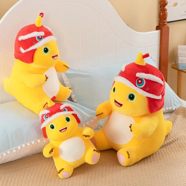 Adorable Plush Dragon Pillow