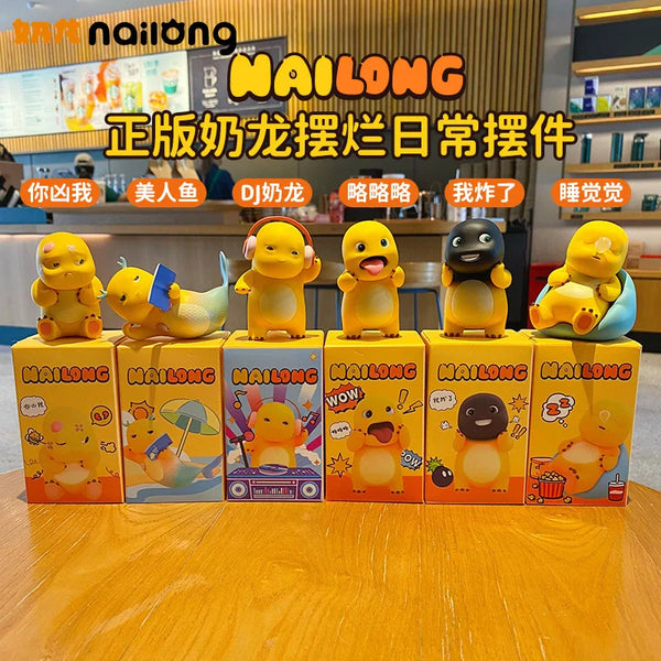 Charming Milk Dragon Figurines