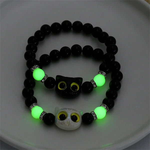 Glow Cat Friendship Bracelets