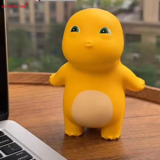 Yellow Milk Dragon Squeeze Toy