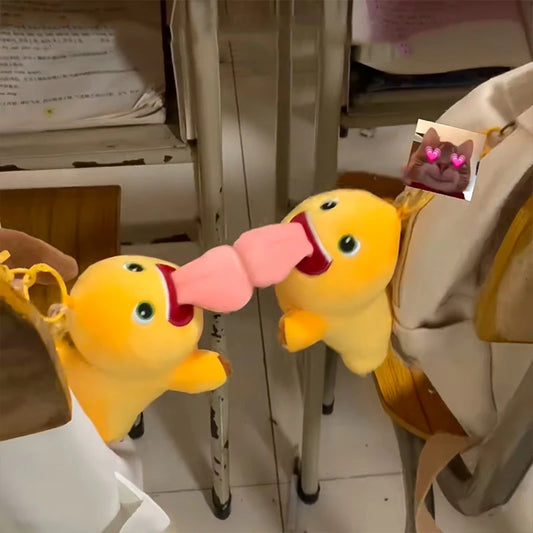 Charming Dino Plush Keychain