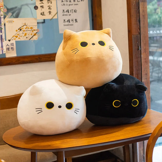 Cuddly Black Cat Plushie