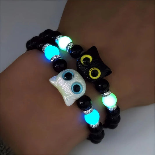 Glow Cat Friendship Bracelets