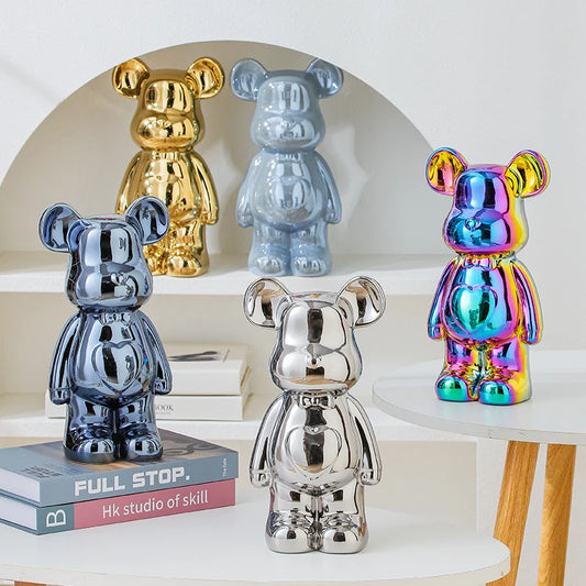 Stylish Ceramic Bear Decor
