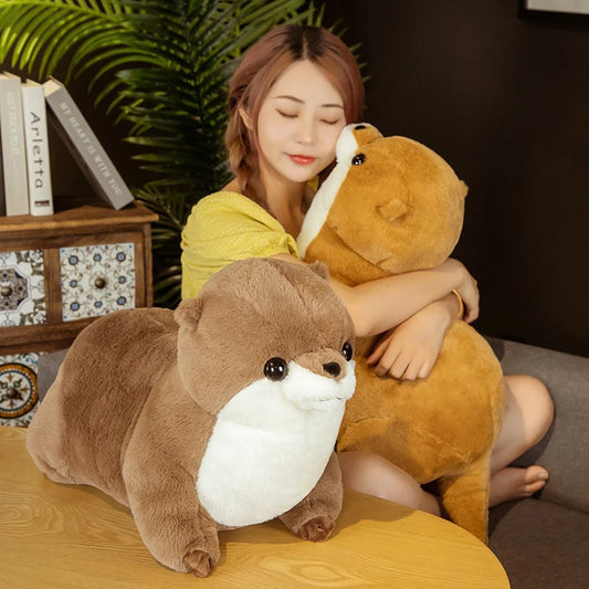 Adorable Otter Plush Pillow
