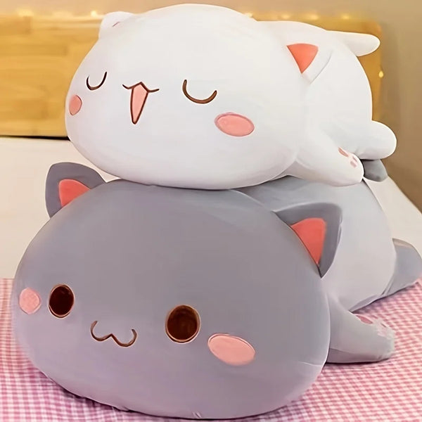 Cute Cat Plush Pillow