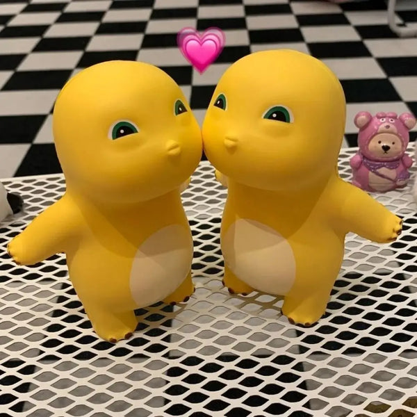 Yellow Milk Dragon Squeeze Toy
